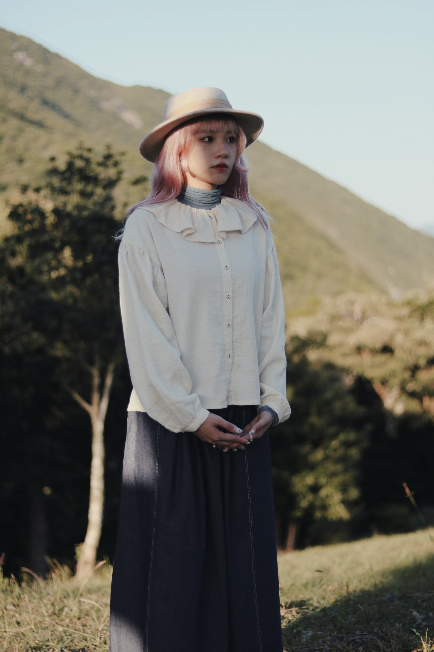 Winter Basic Tee (Blue)