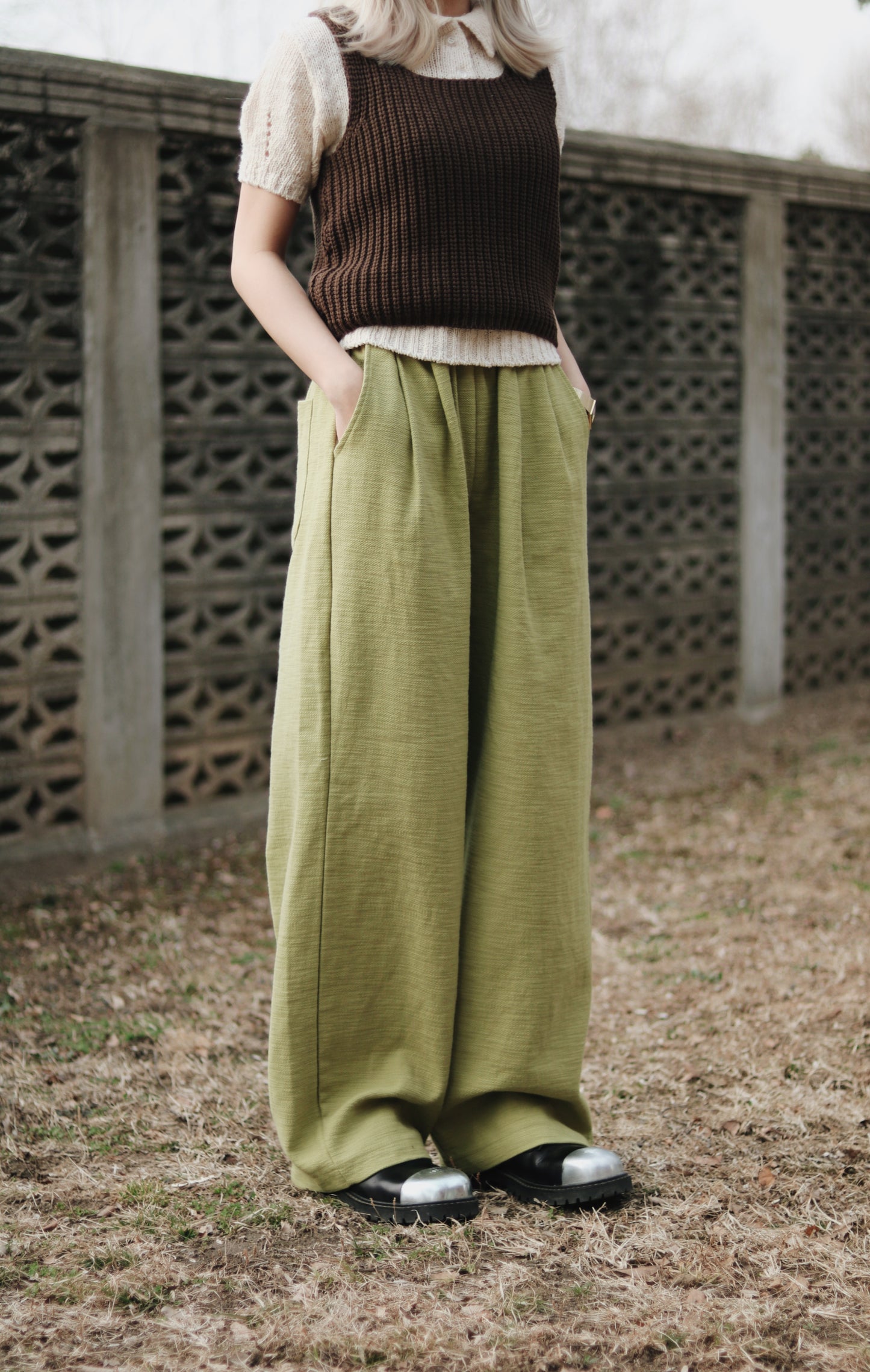 Daily Colour Pants (Green)
