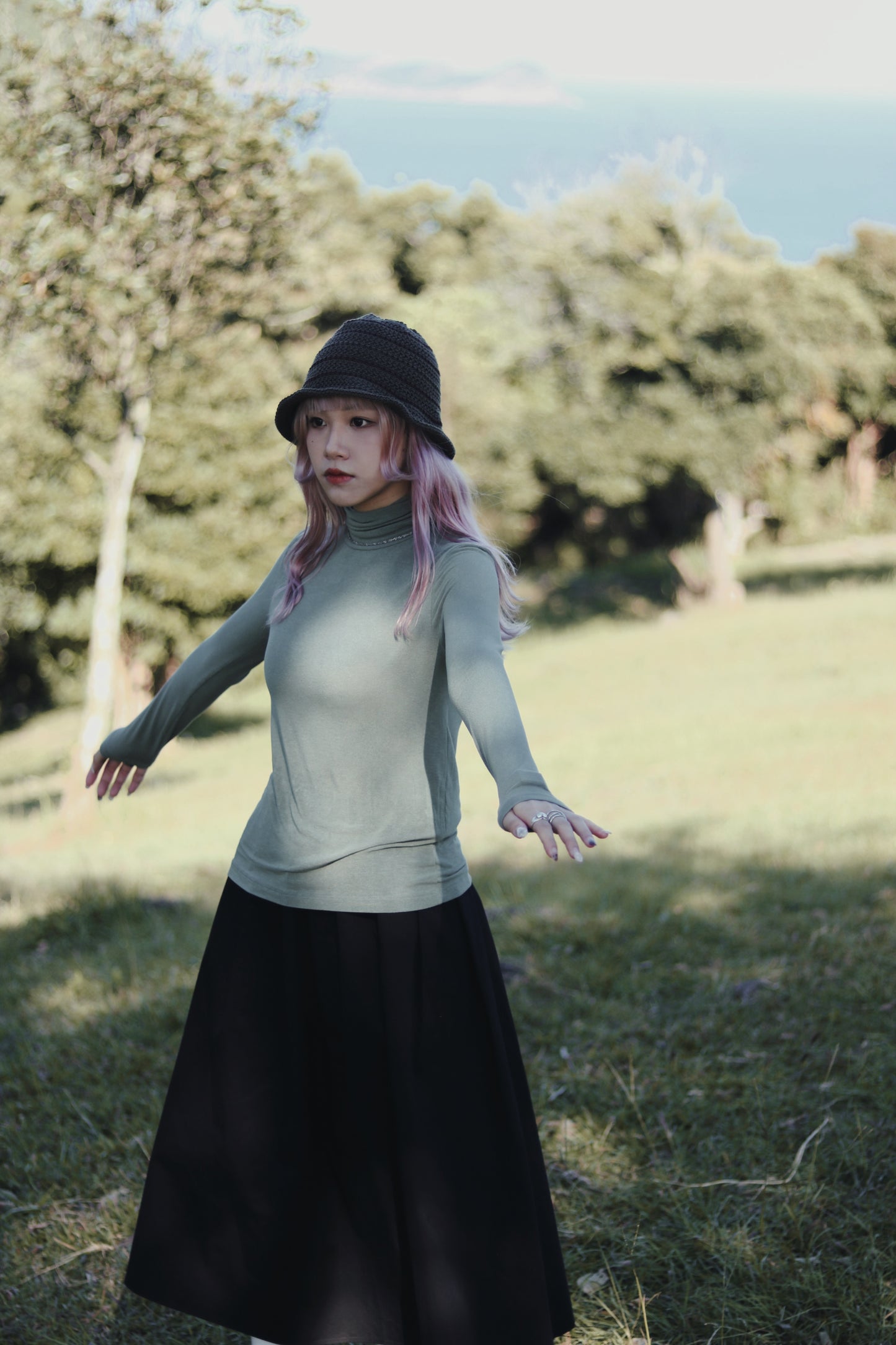 Winter Basic Tee (Green)