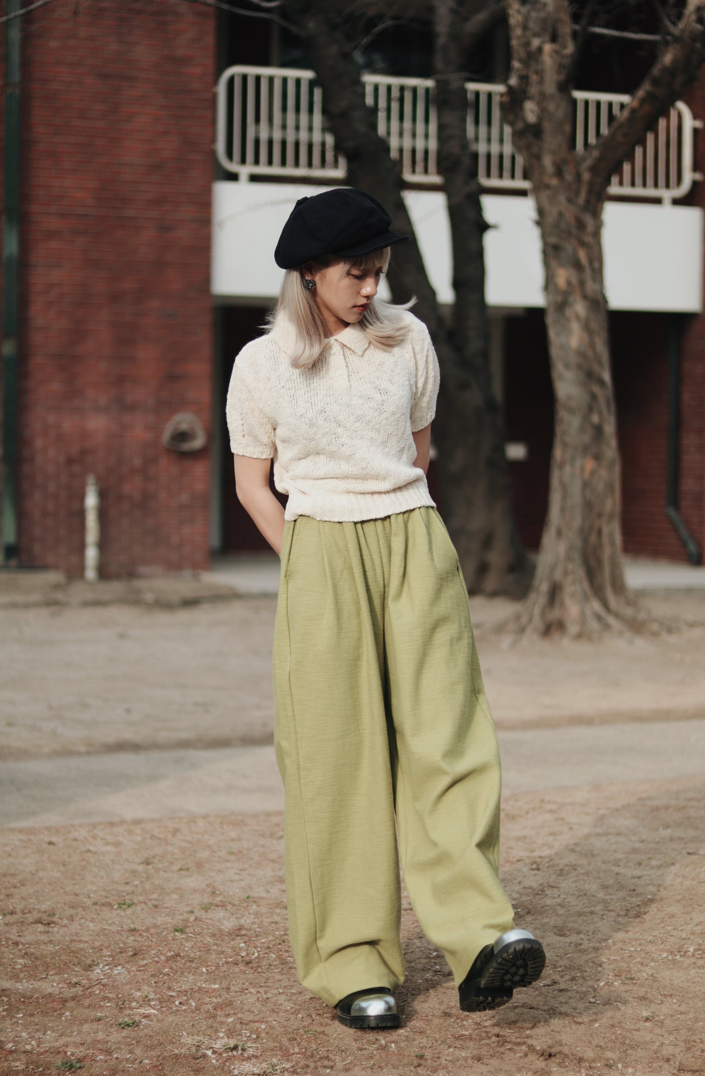 Daily Colour Pants (Green)