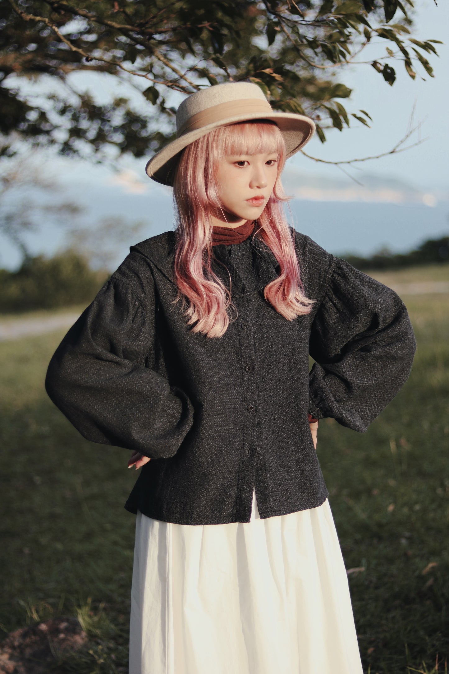 Winter Basic Tee (Brown)