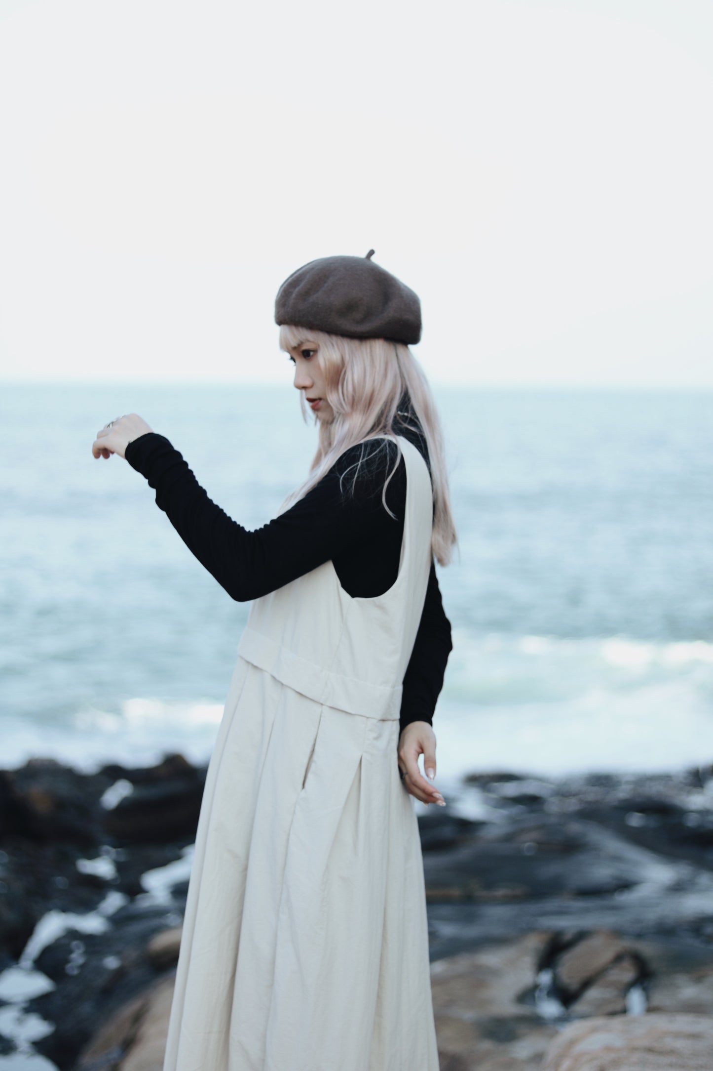 Daily Wool Top (Black)