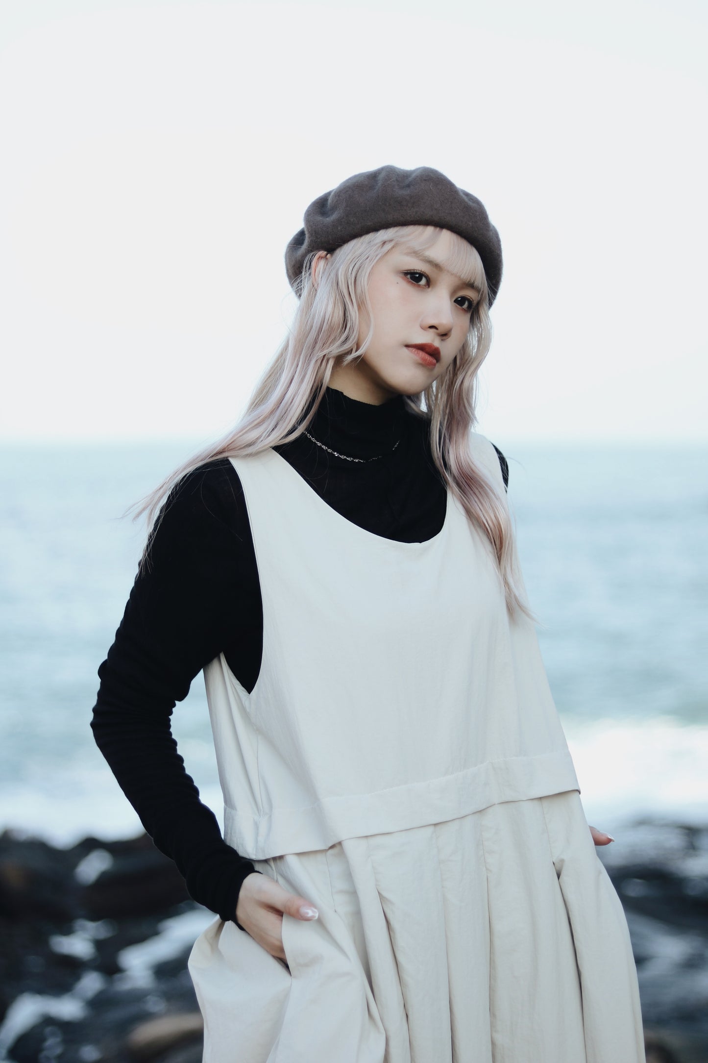 Daily Wool Top (Black)