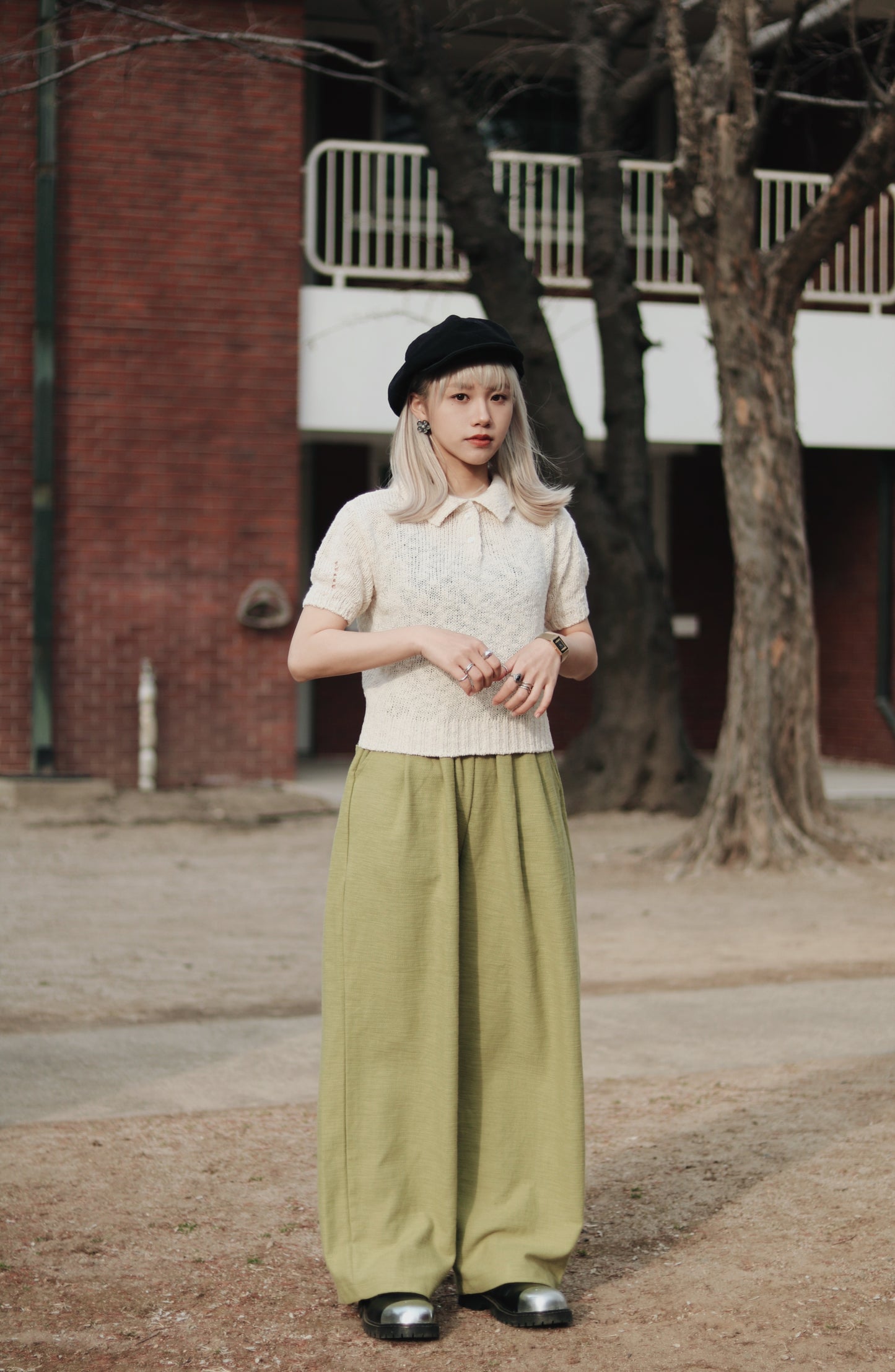 Daily Colour Pants (Green)