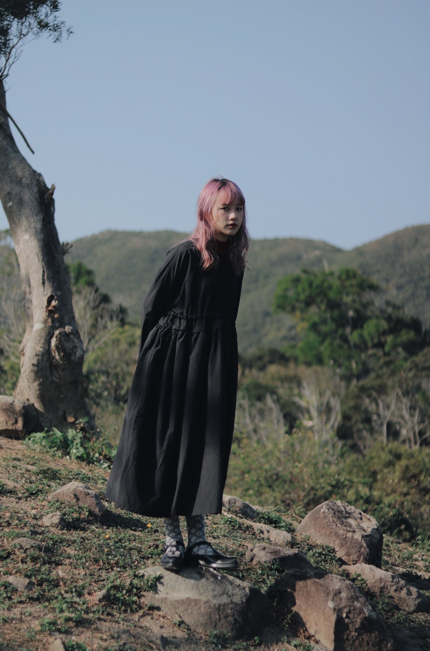 Belted Dress (Black)