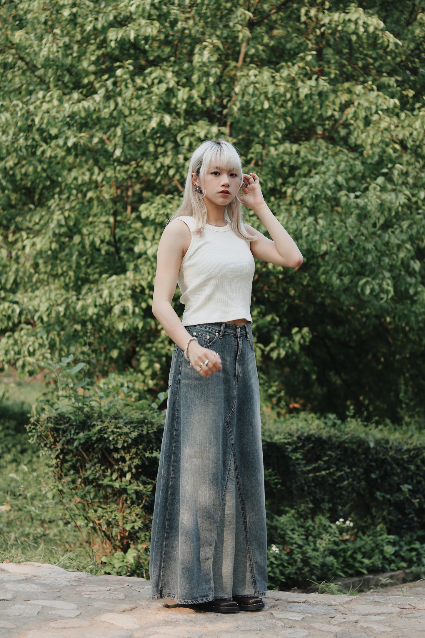 OG Denim Skirt