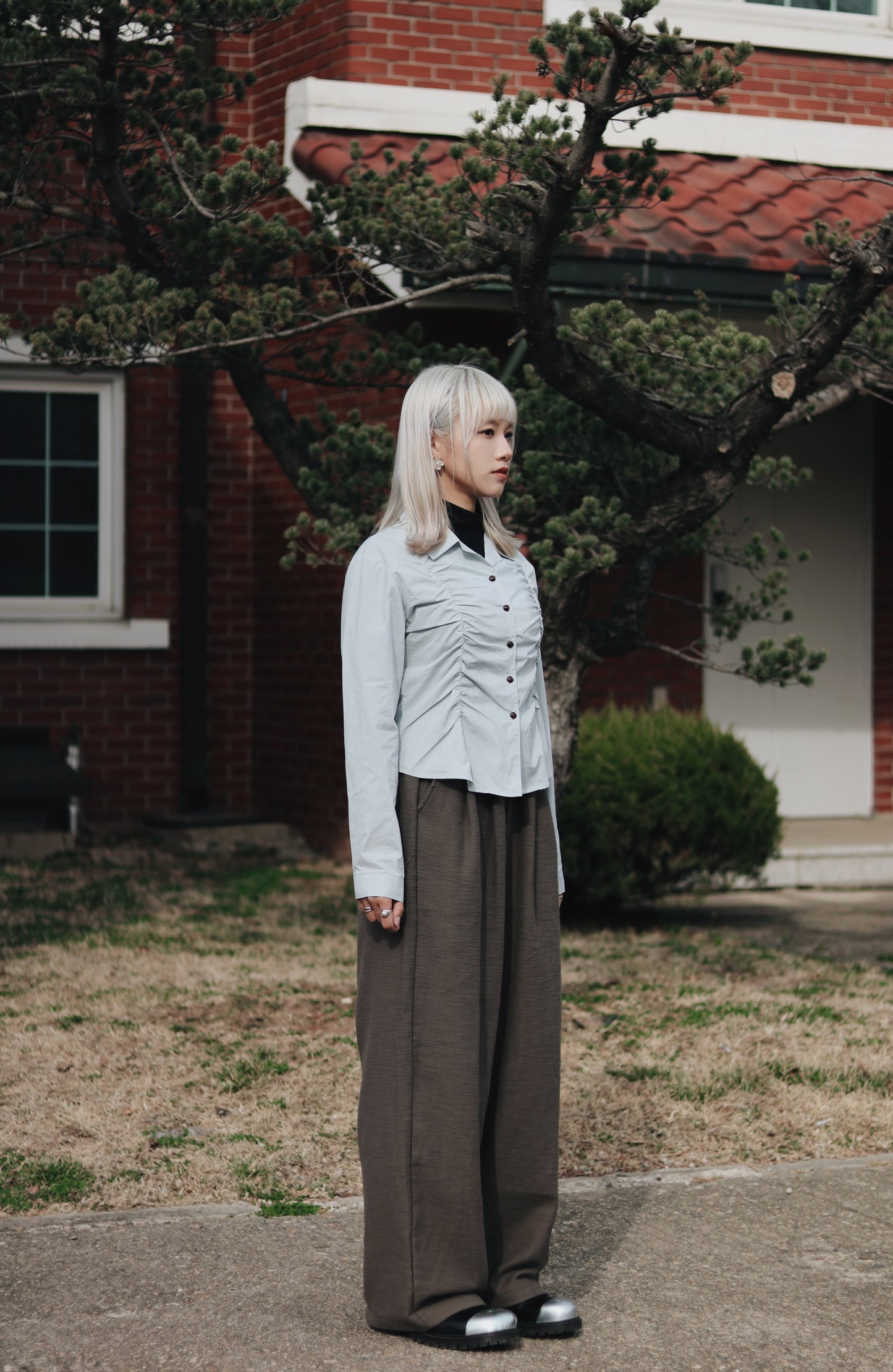 Daily Colour Pants (Brown)