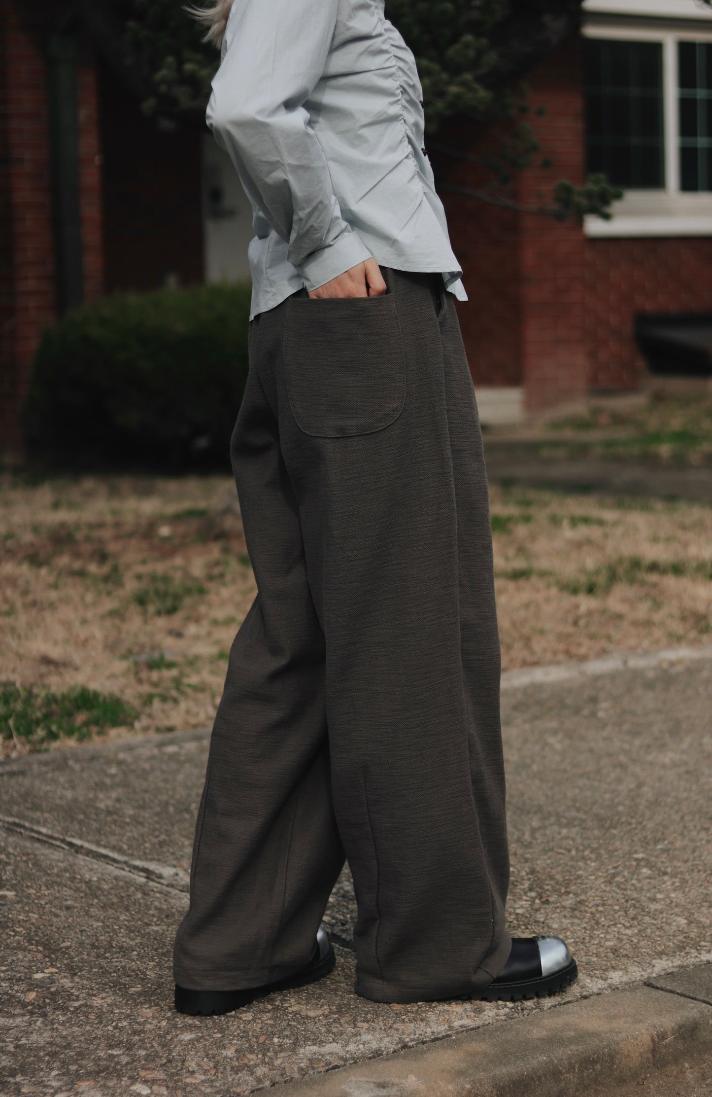 Daily Colour Pants (Brown)