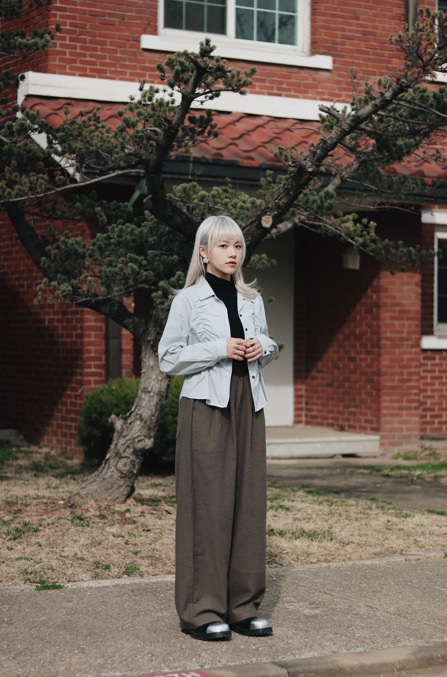 Daily Colour Pants (Brown)