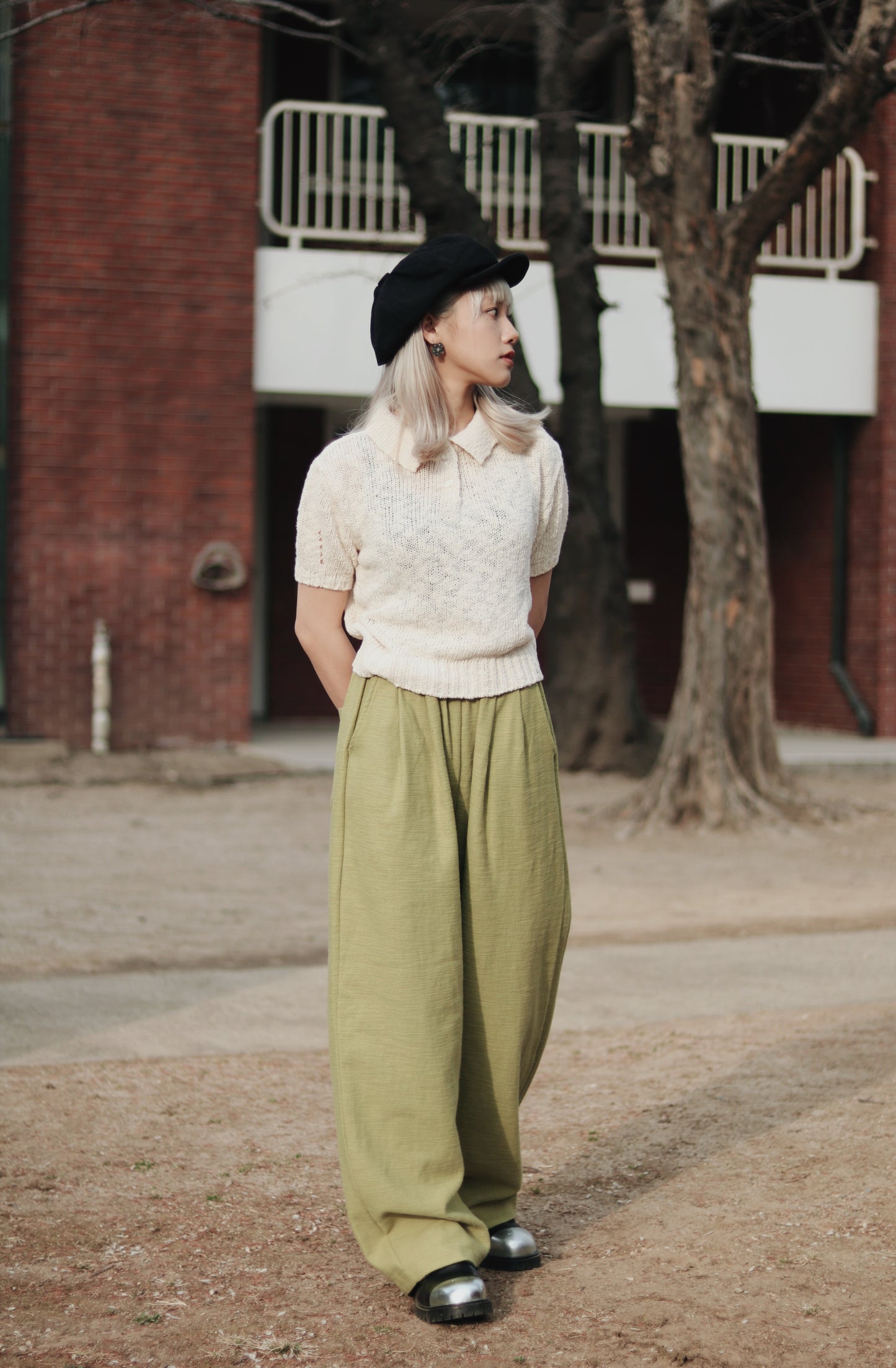 Daily Colour Pants (Green)