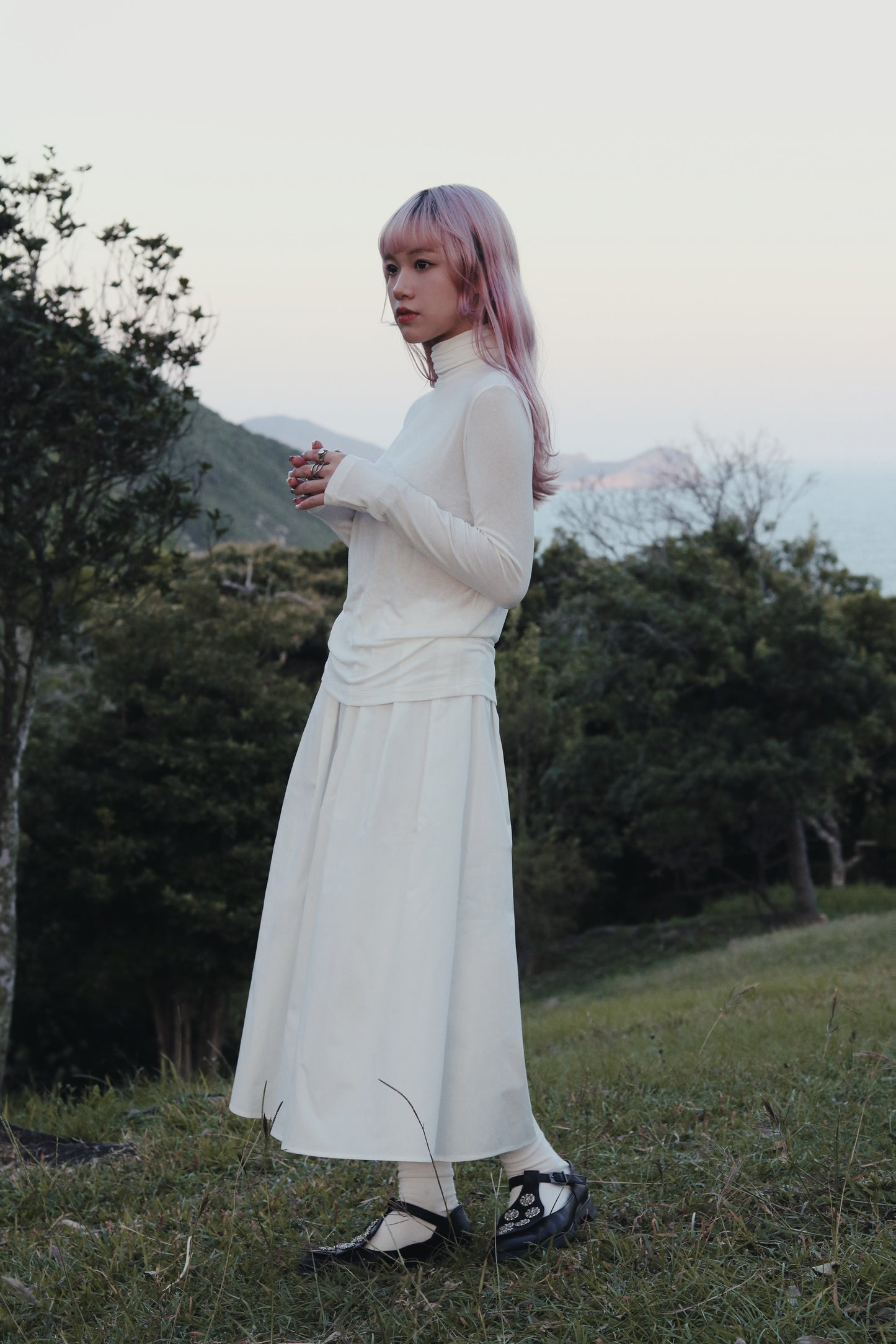 Winter Basic Tee (White)