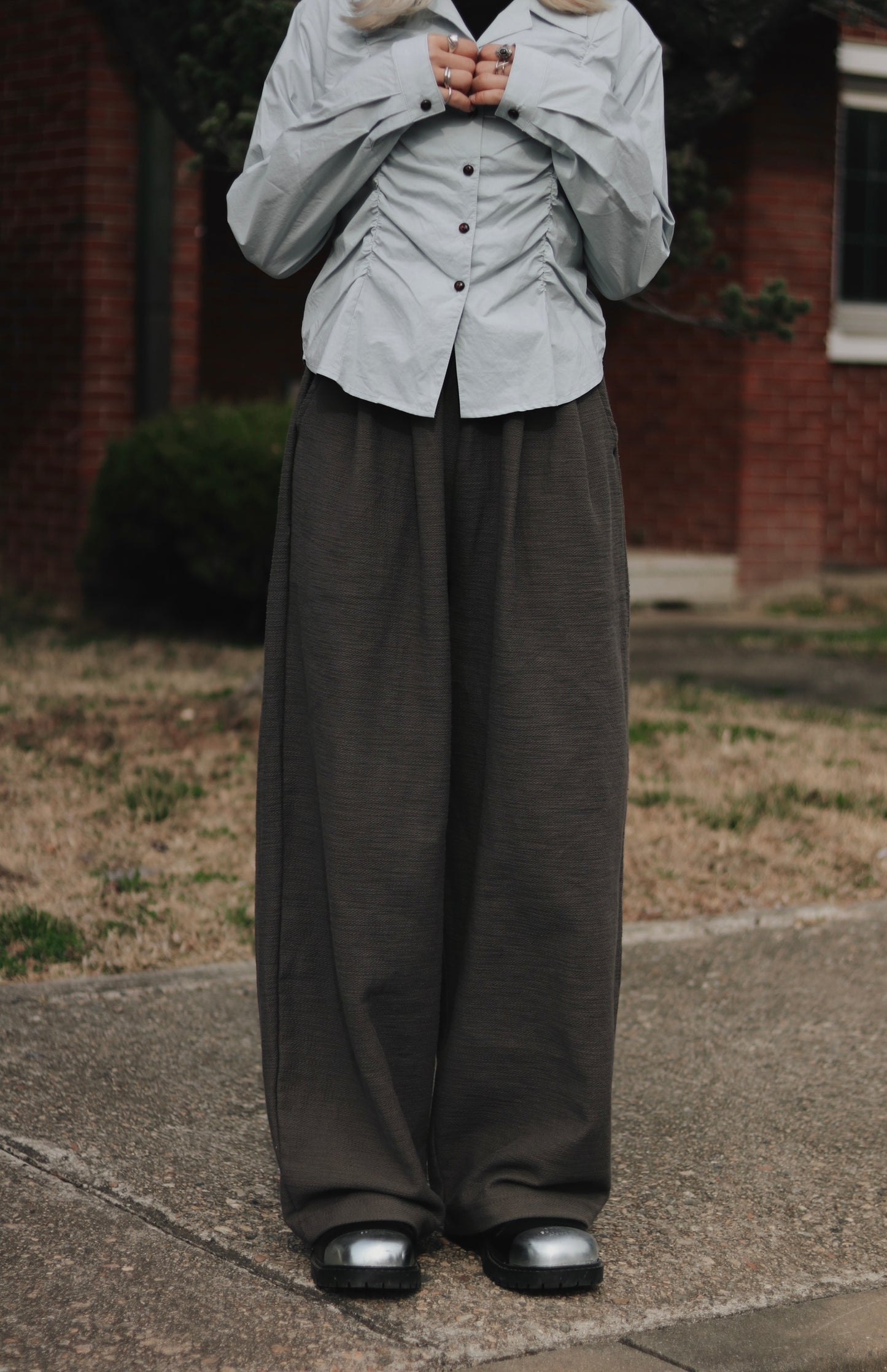 Daily Colour Pants (Brown)