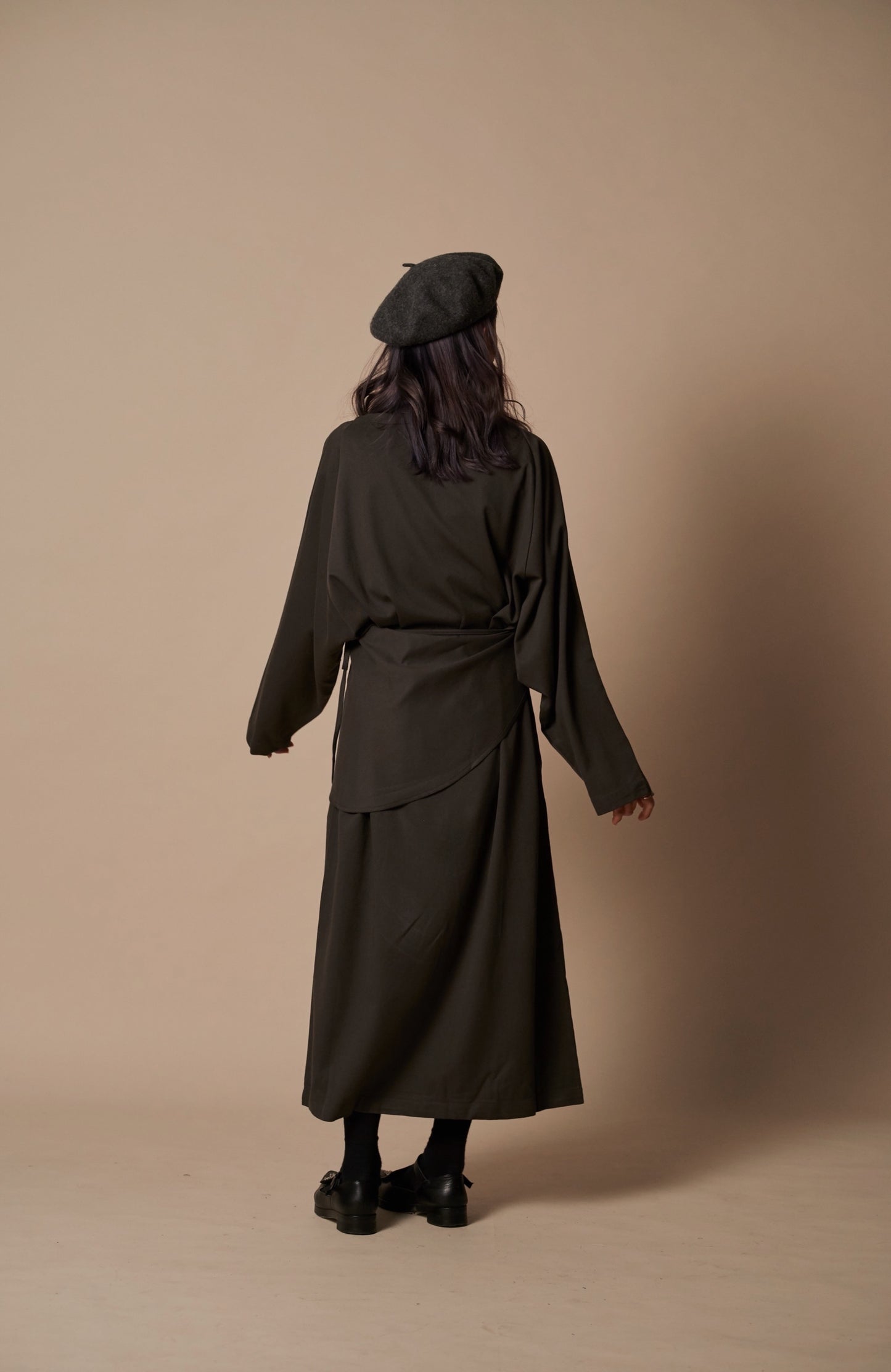 W Beret (Black/White/Brown/Grey)