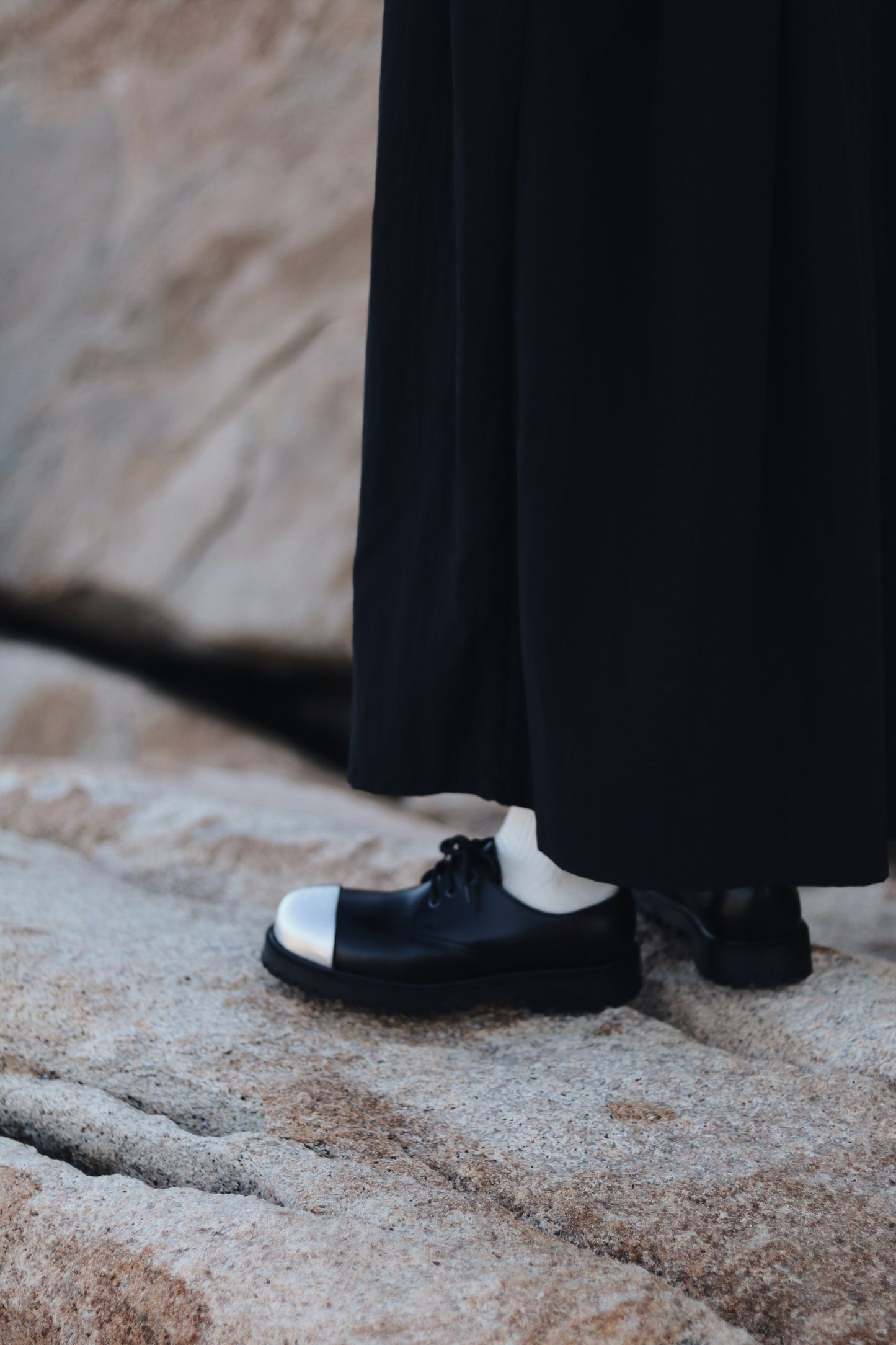 Doll Pleated Dress (Black)