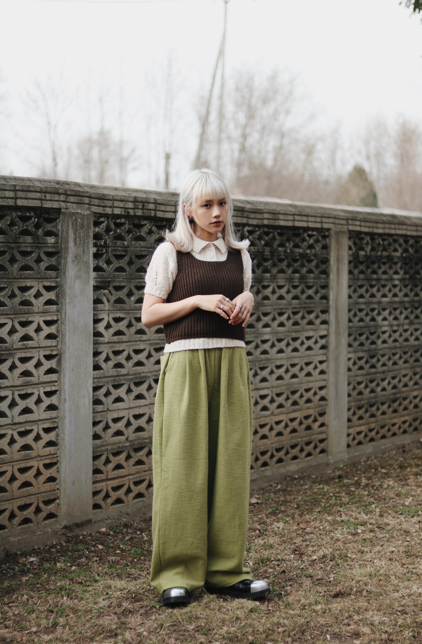 Daily Colour Pants (Green)