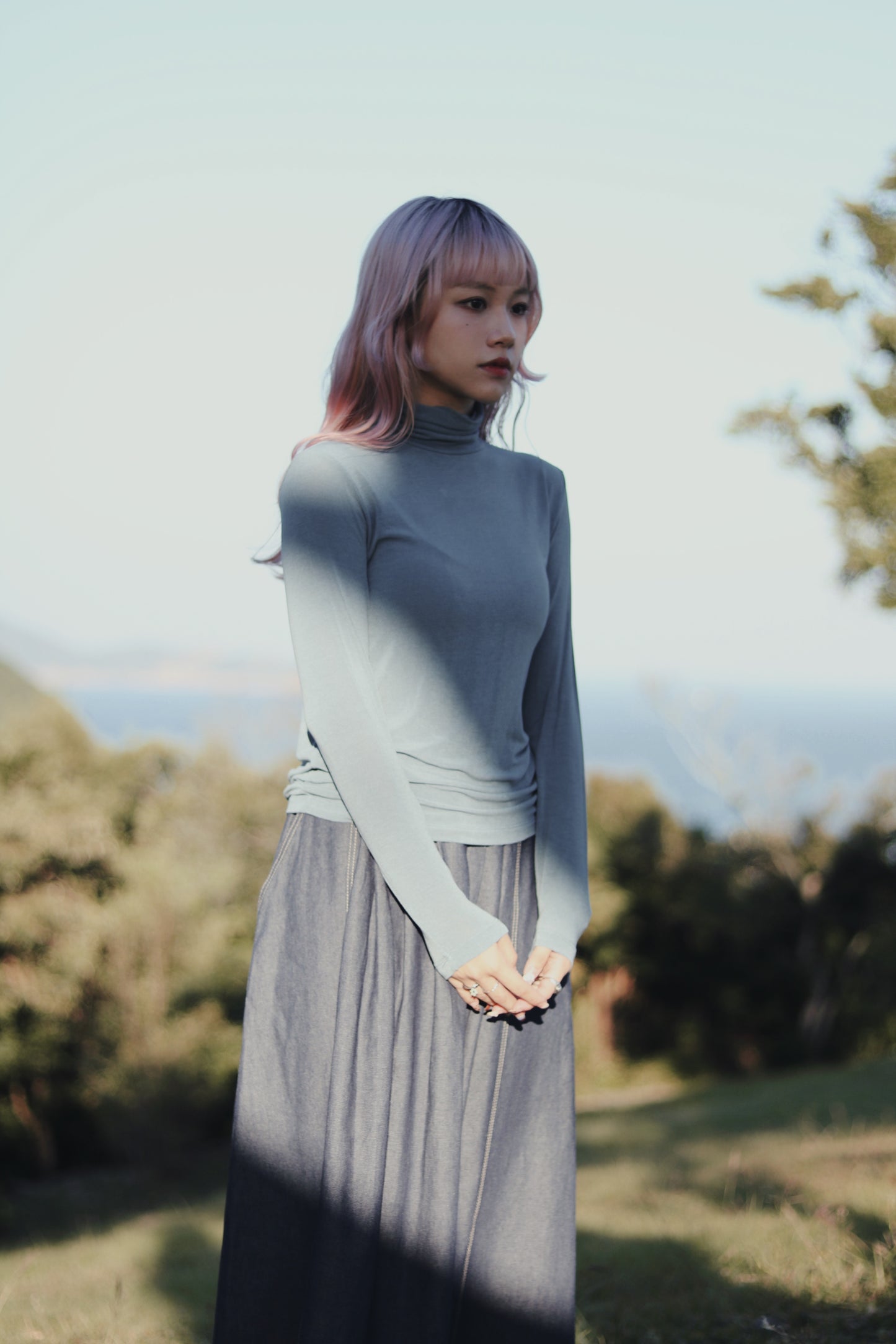 Winter Basic Tee (Blue)