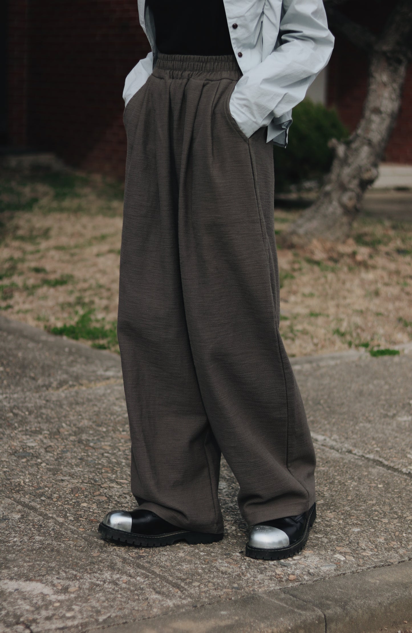 Daily Colour Pants (Brown)