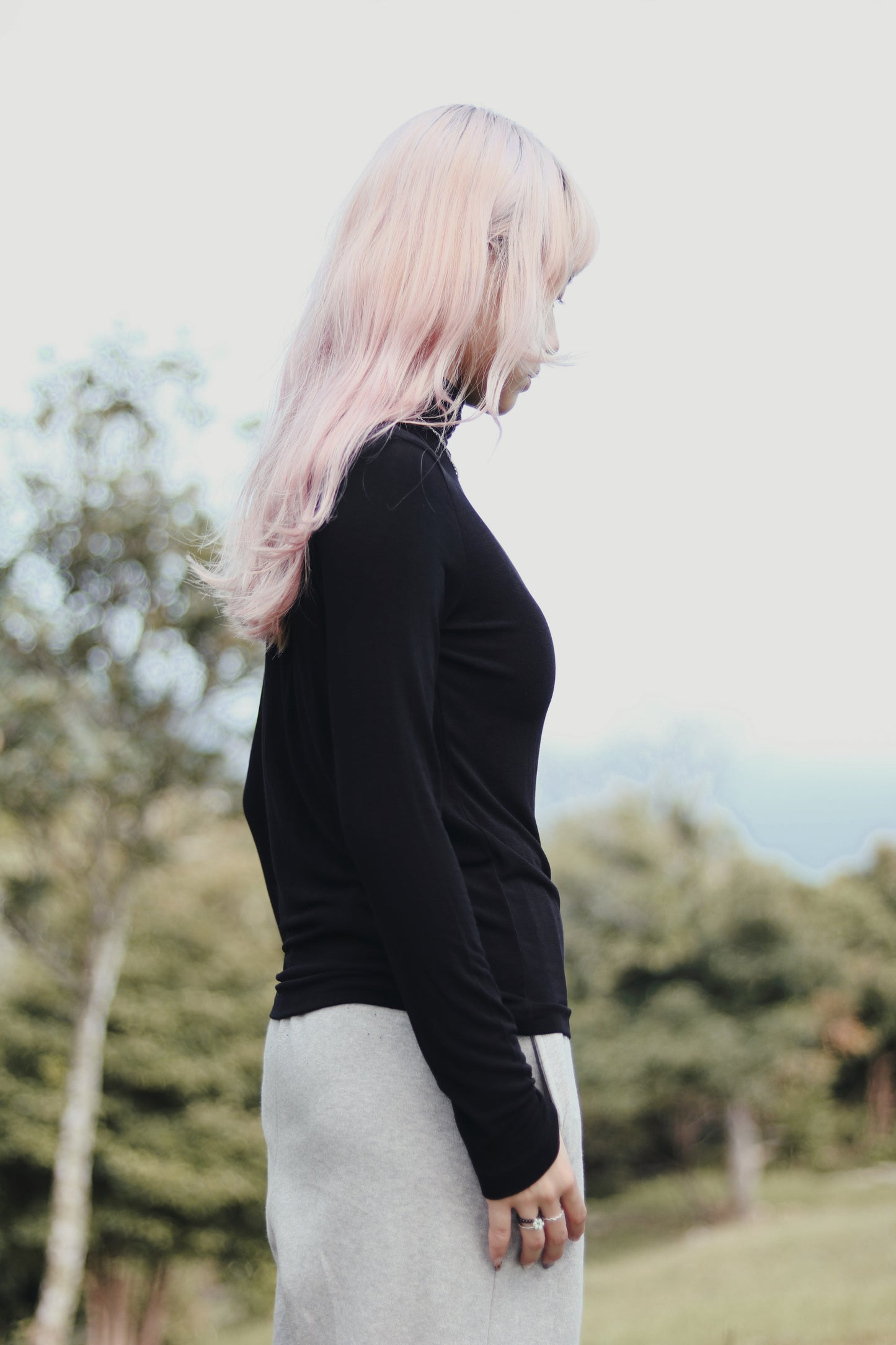 Winter Basic Tee (Black)