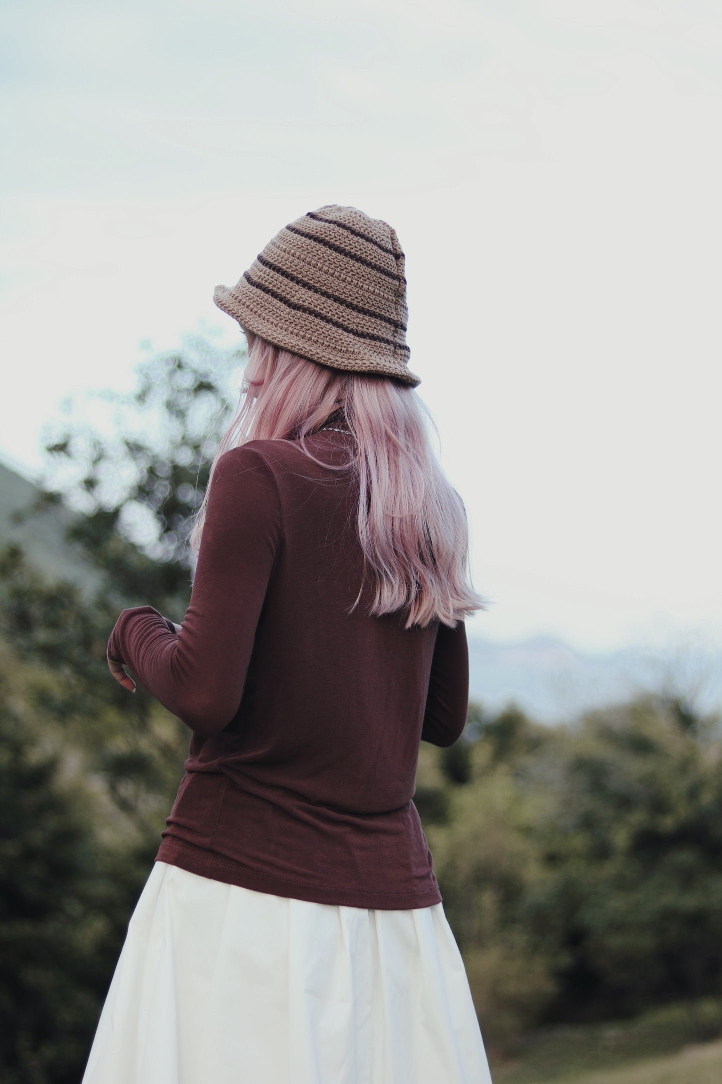 Winter Basic Tee (Brown)