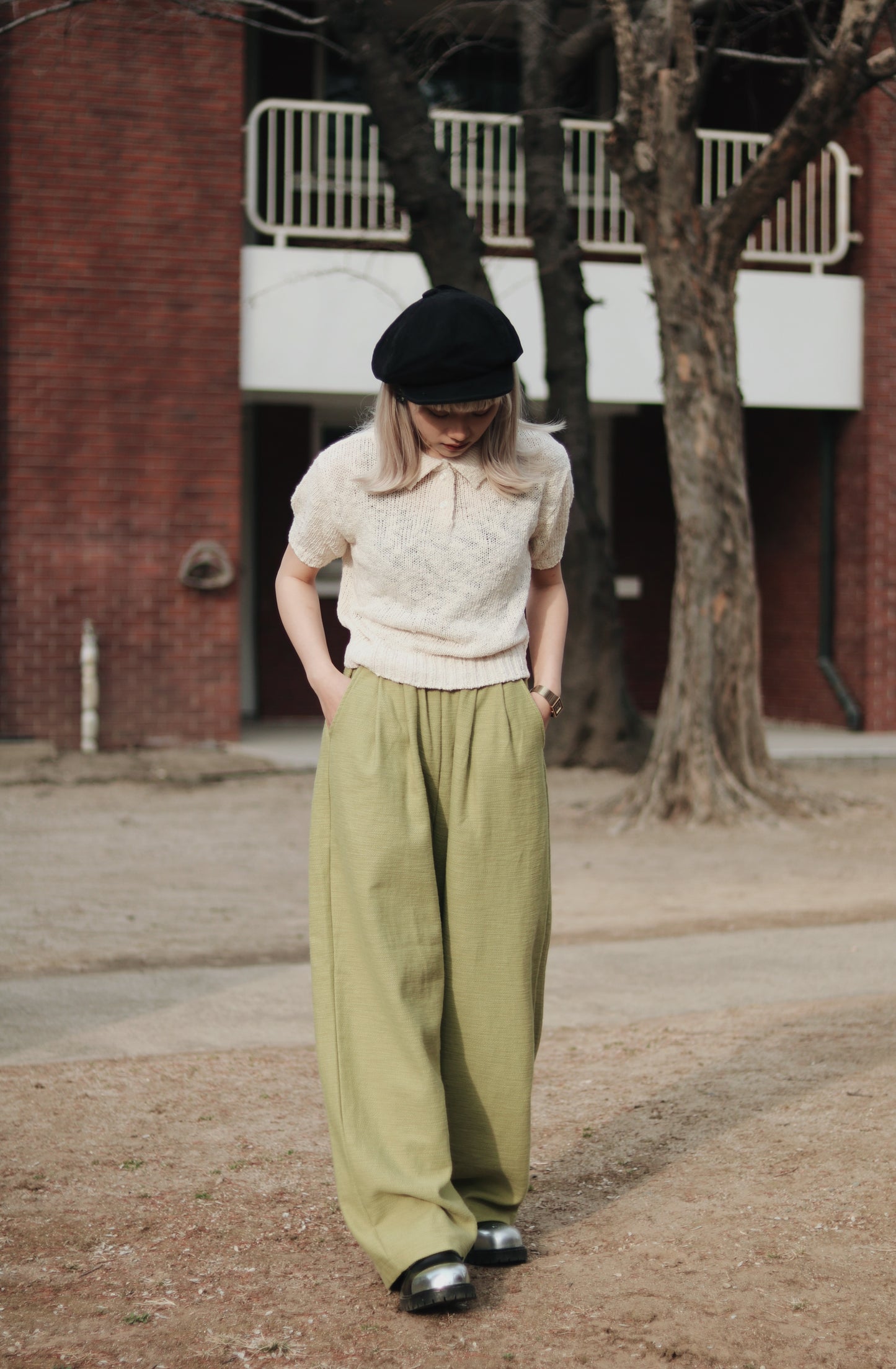 Daily Colour Pants (Green)