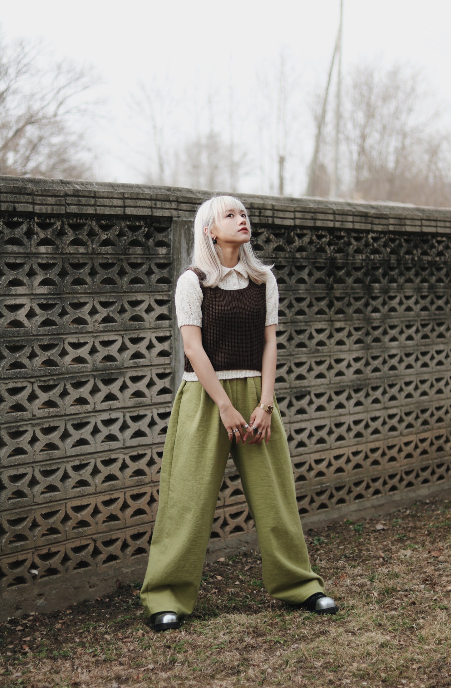 Daily Colour Pants (Green)