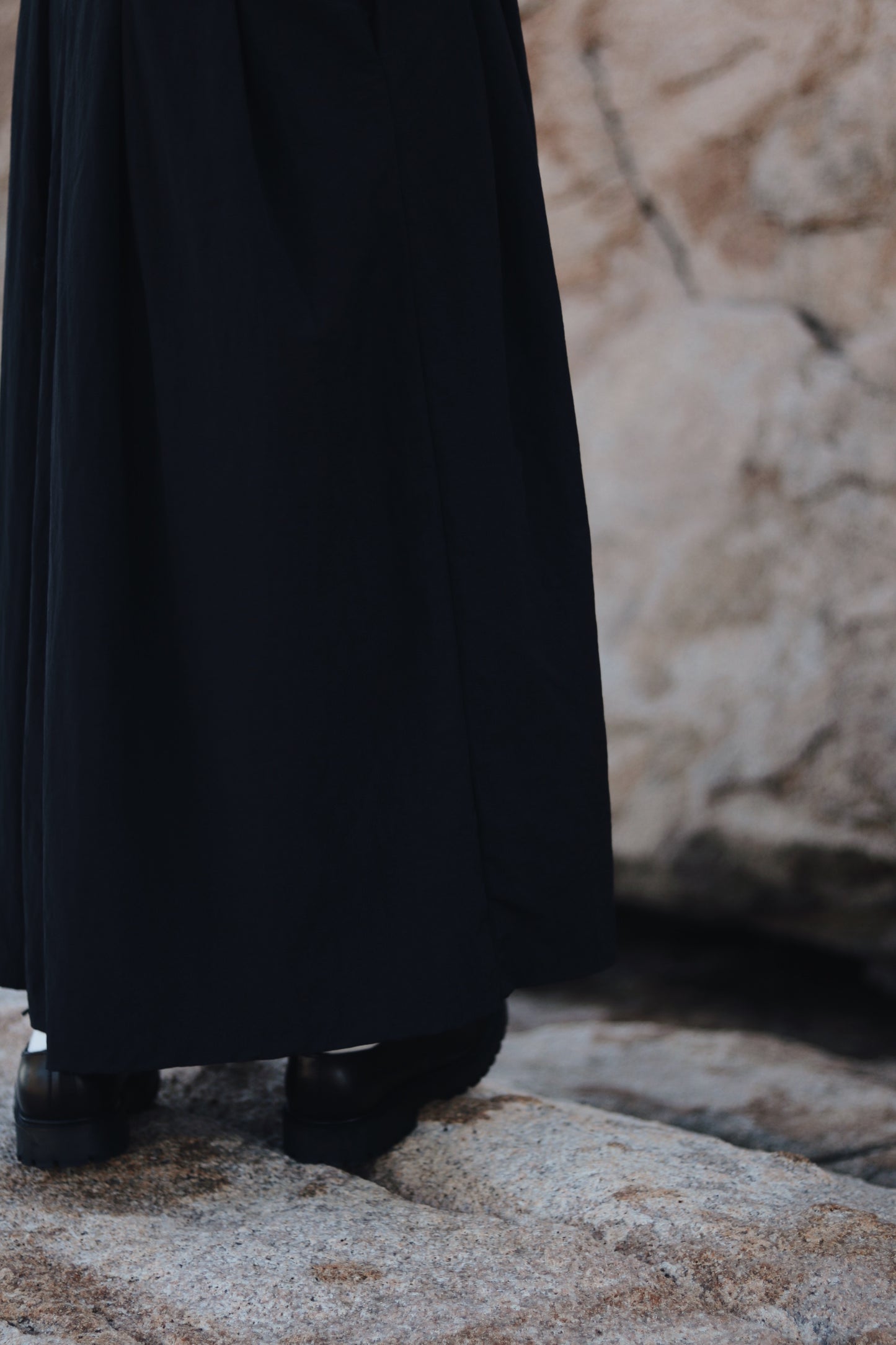 Doll Pleated Dress (Black)