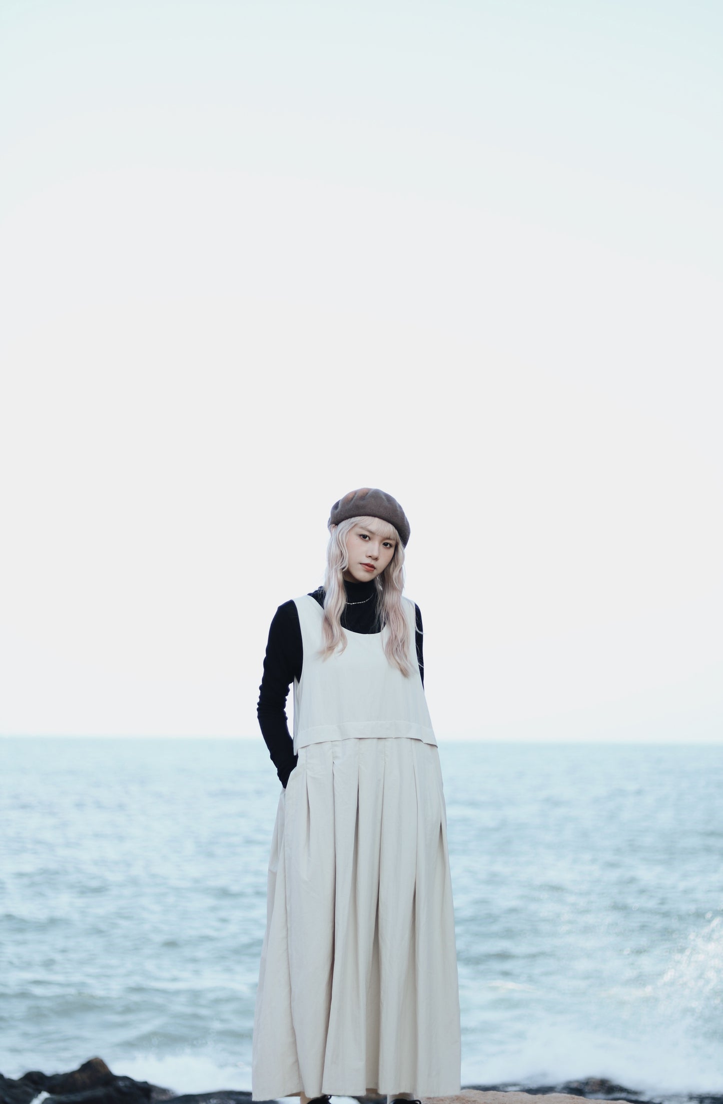 Daily Wool Top (Black)