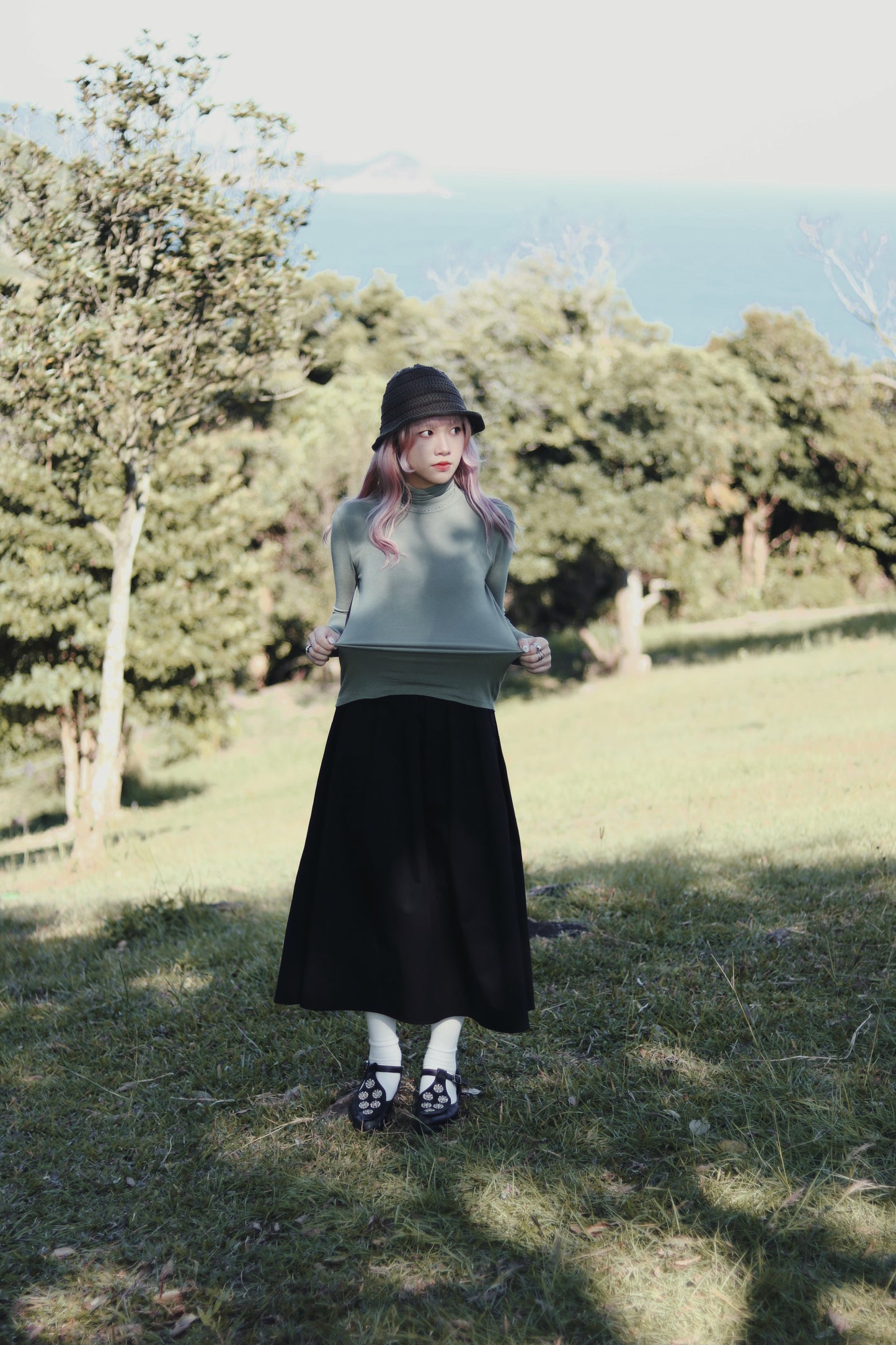 Winter Basic Tee (Green)