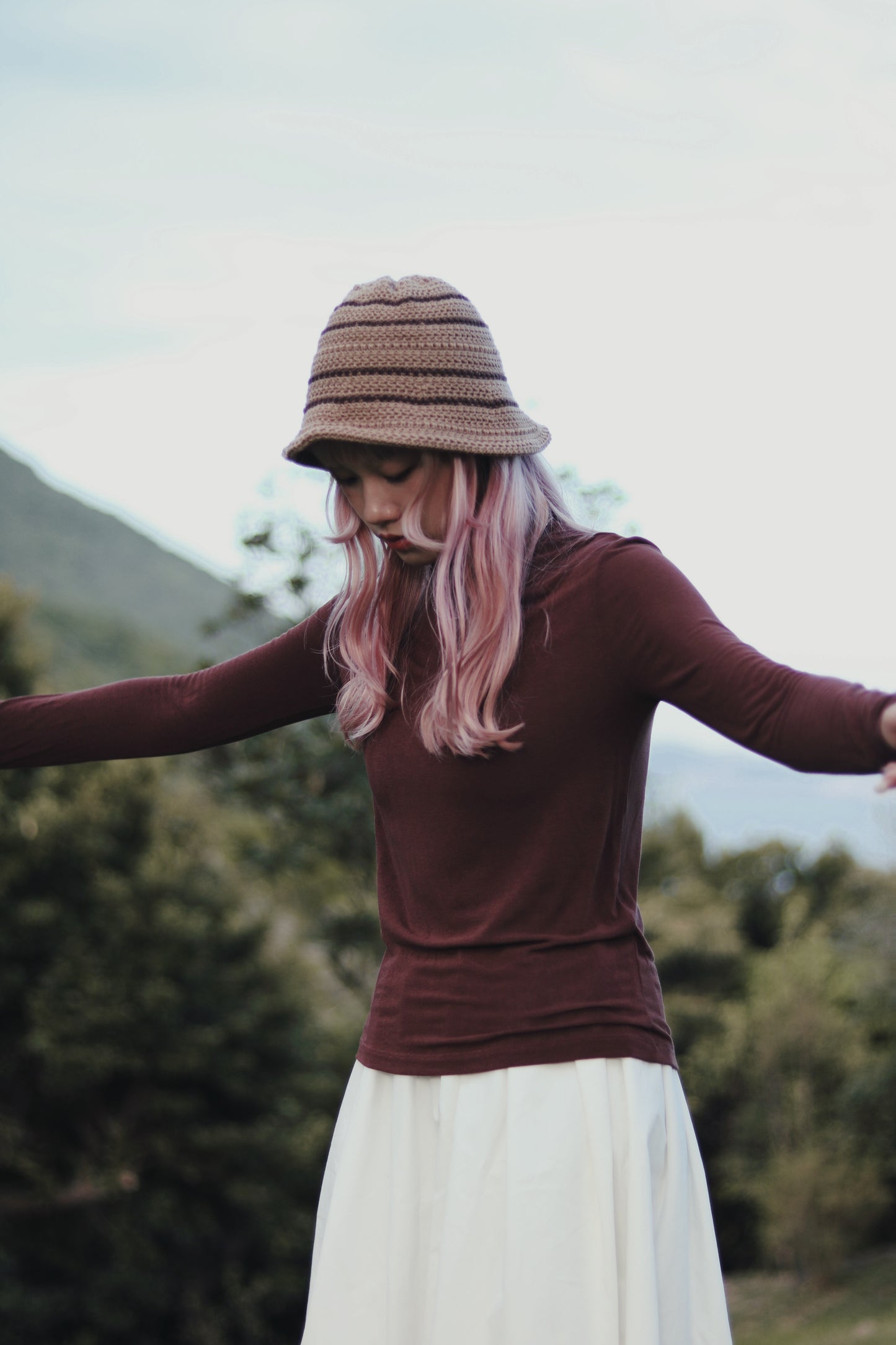 Winter Basic Tee (Brown)