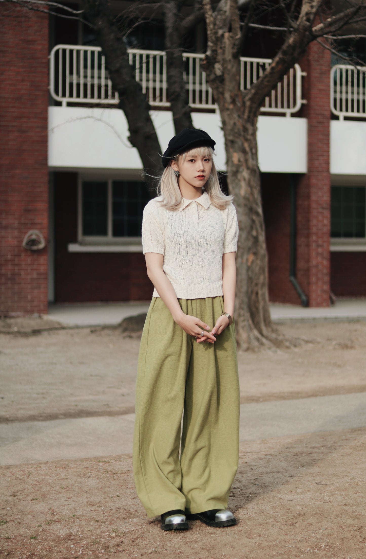 Daily Colour Pants (Green)