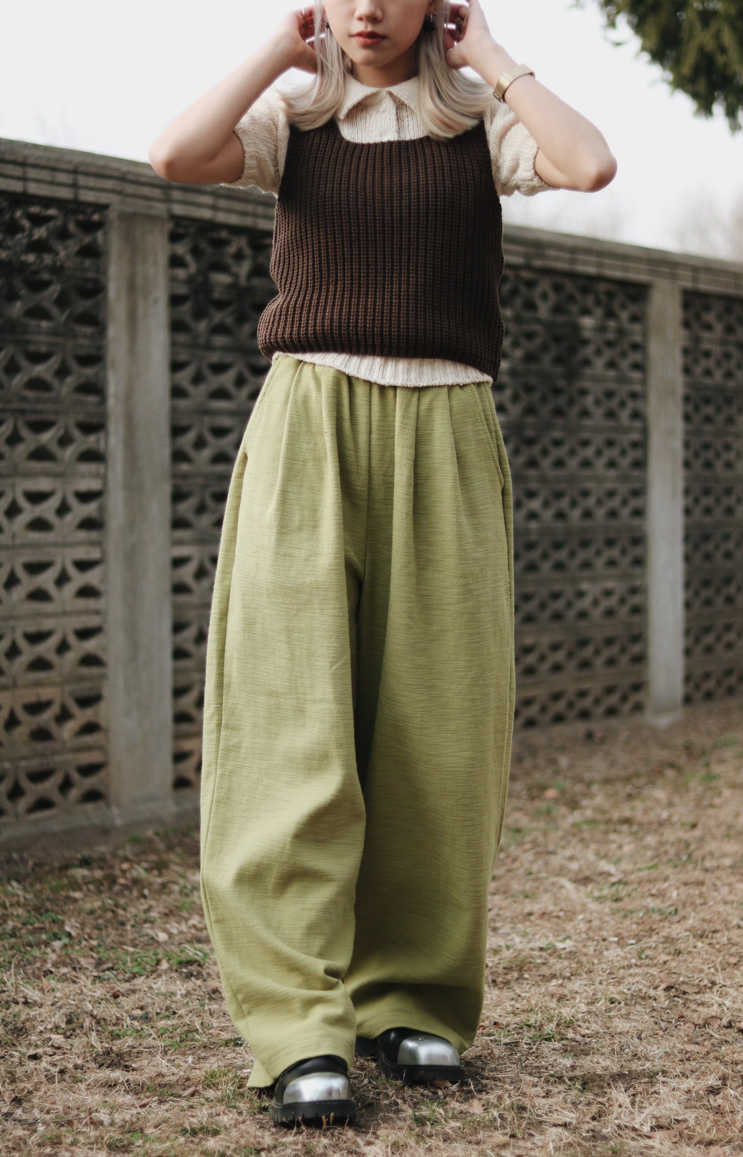 Daily Colour Pants (Green)