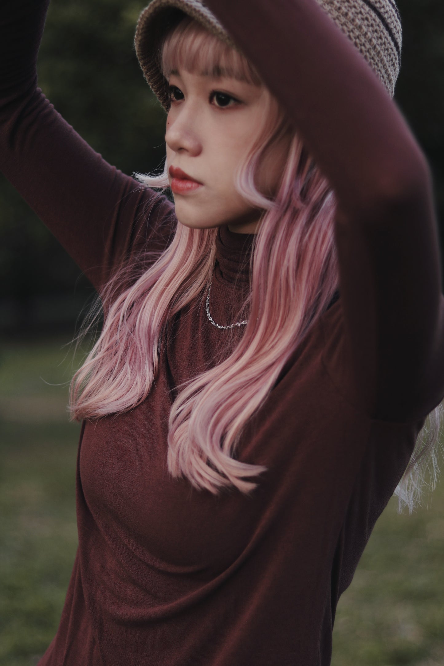 Winter Basic Tee (Brown)