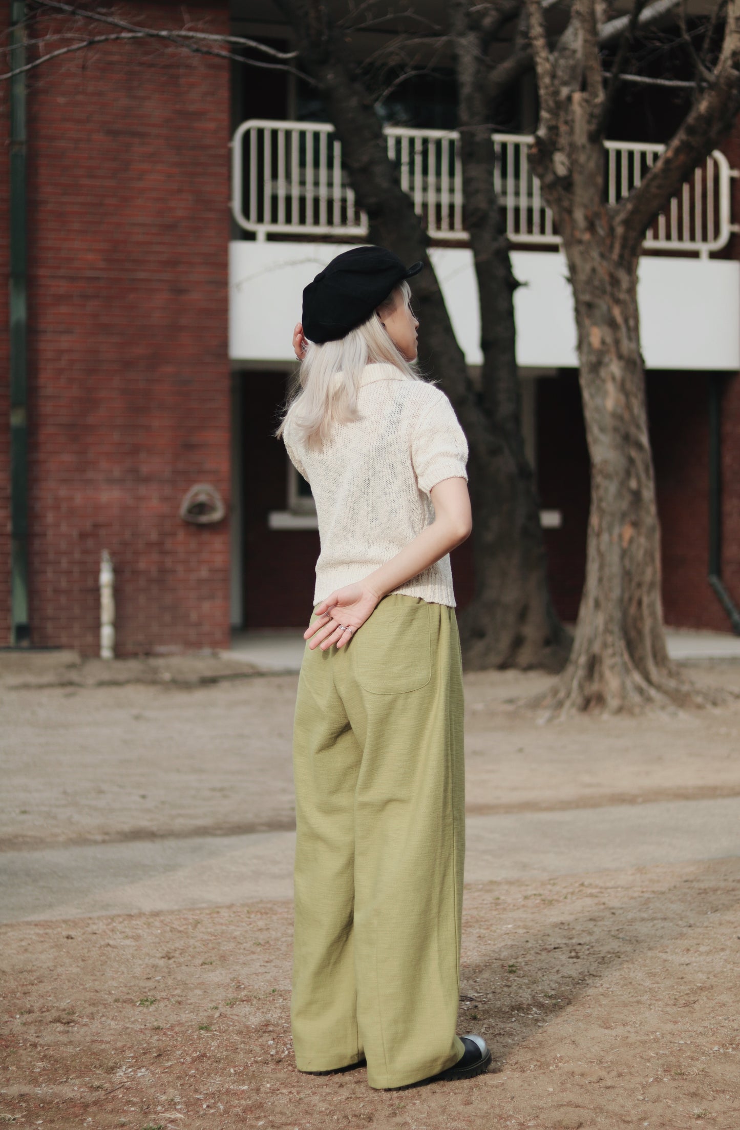Daily Colour Pants (Green)