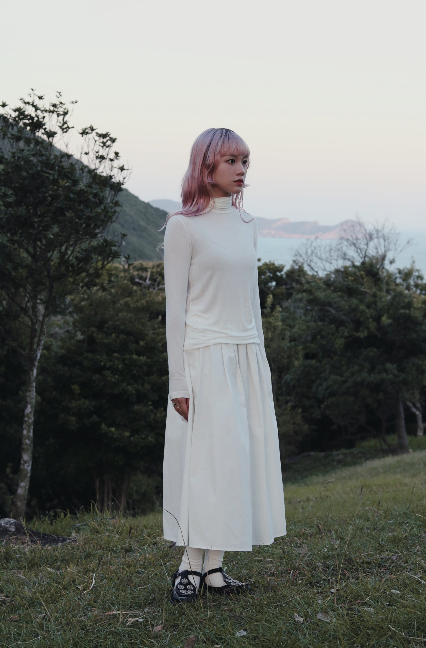 Winter Basic Tee (White)