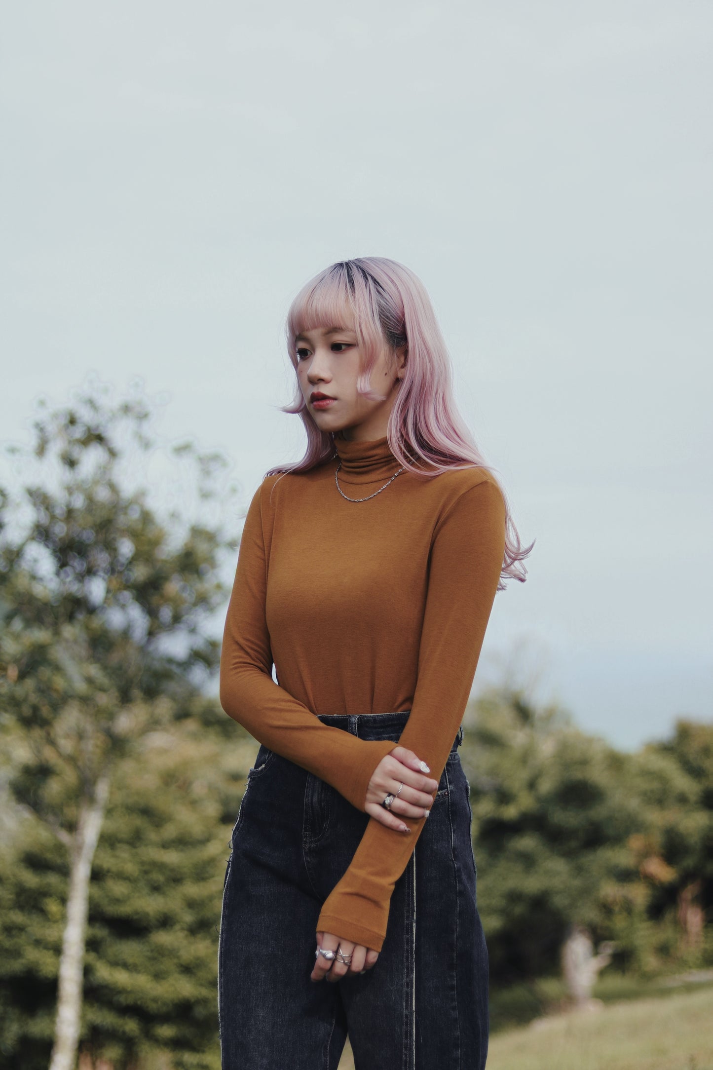 Winter Basic Tee (Ginger)