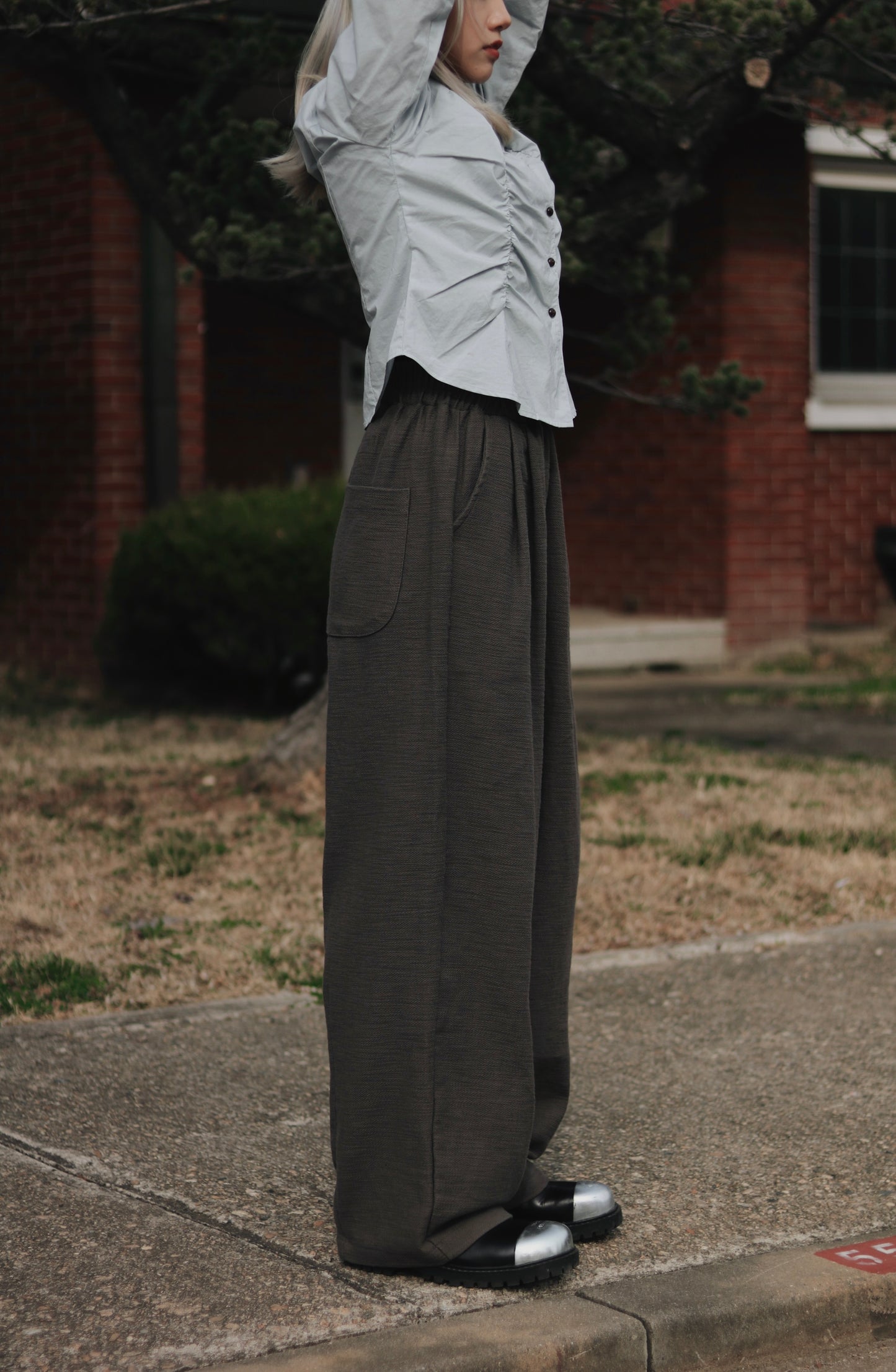 Daily Colour Pants (Brown)