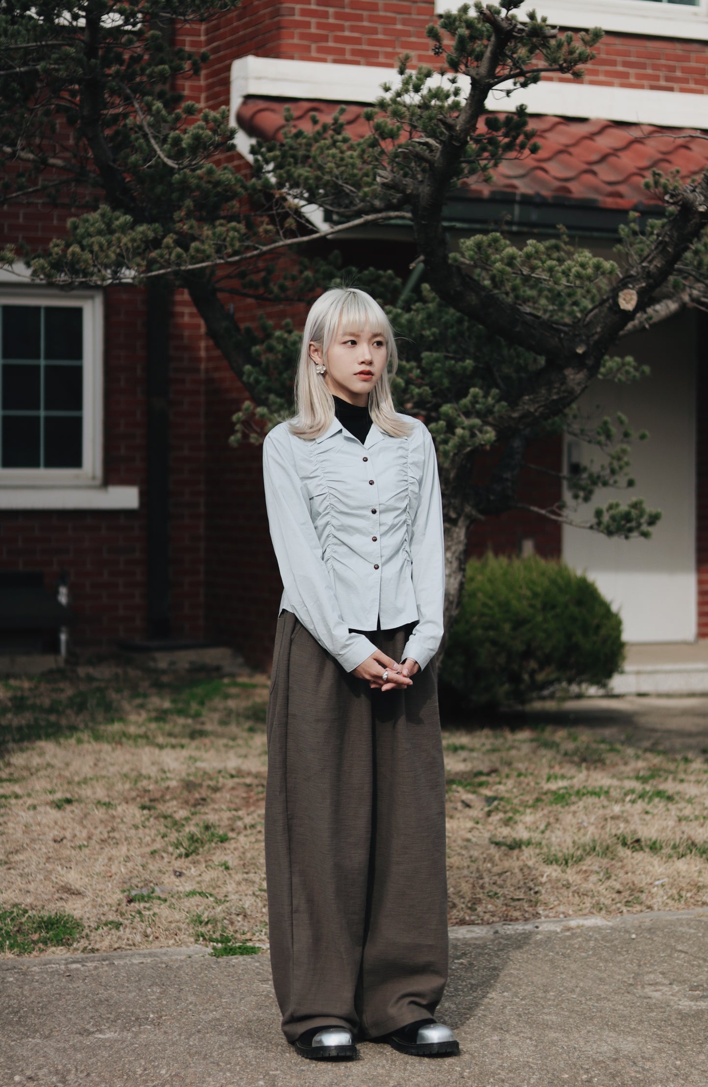 Daily Colour Pants (Brown)