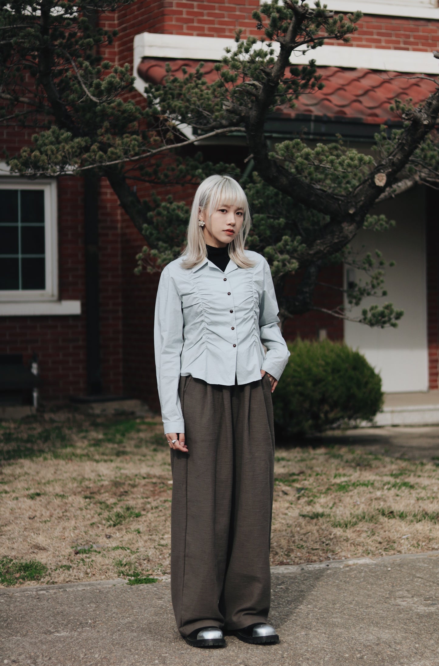 Daily Colour Pants (Brown)