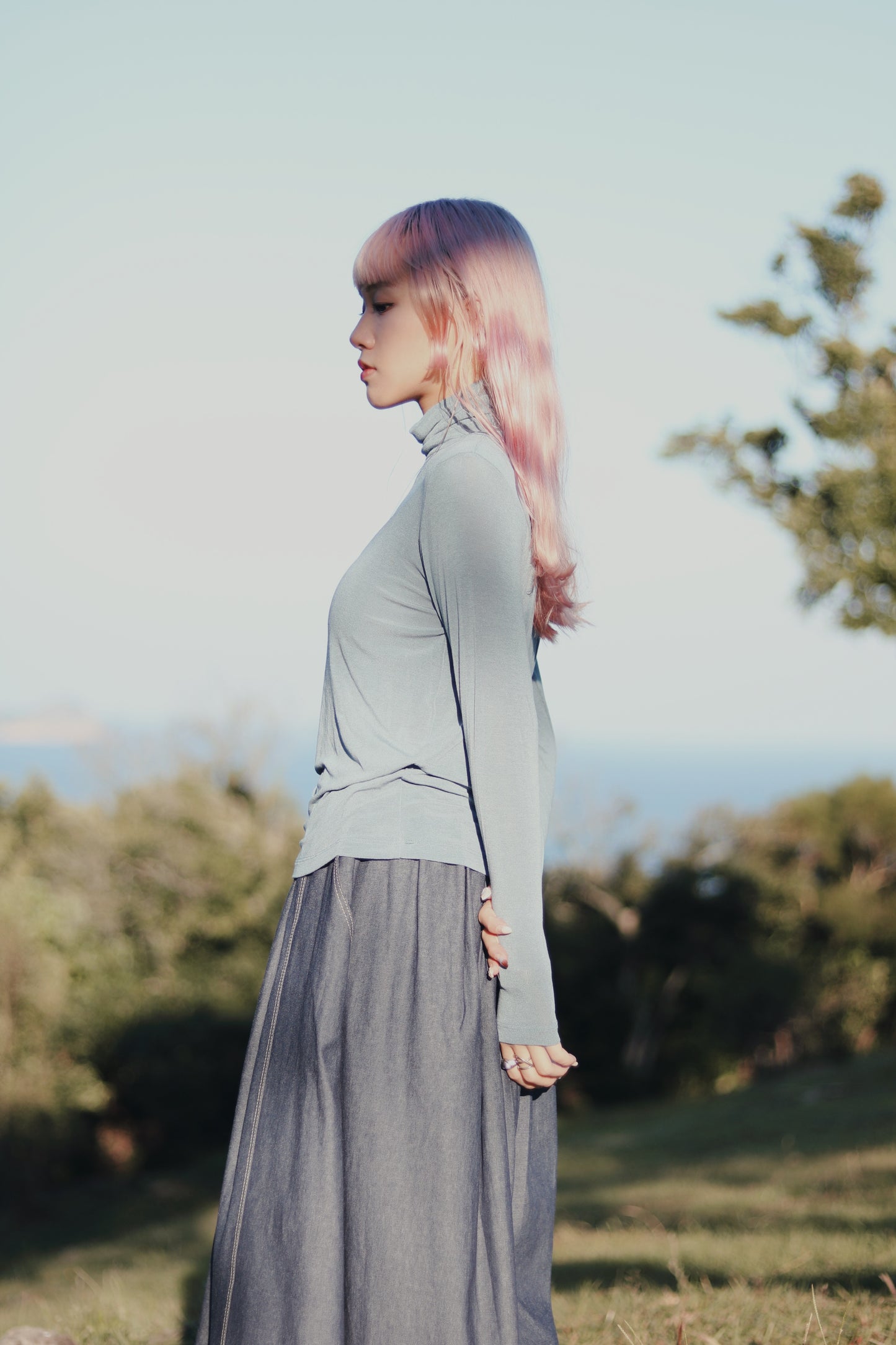 Winter Basic Tee (Blue)