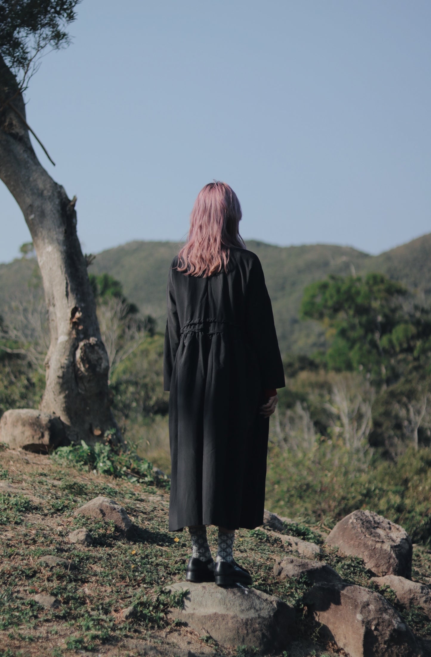 Belted Dress (Black)