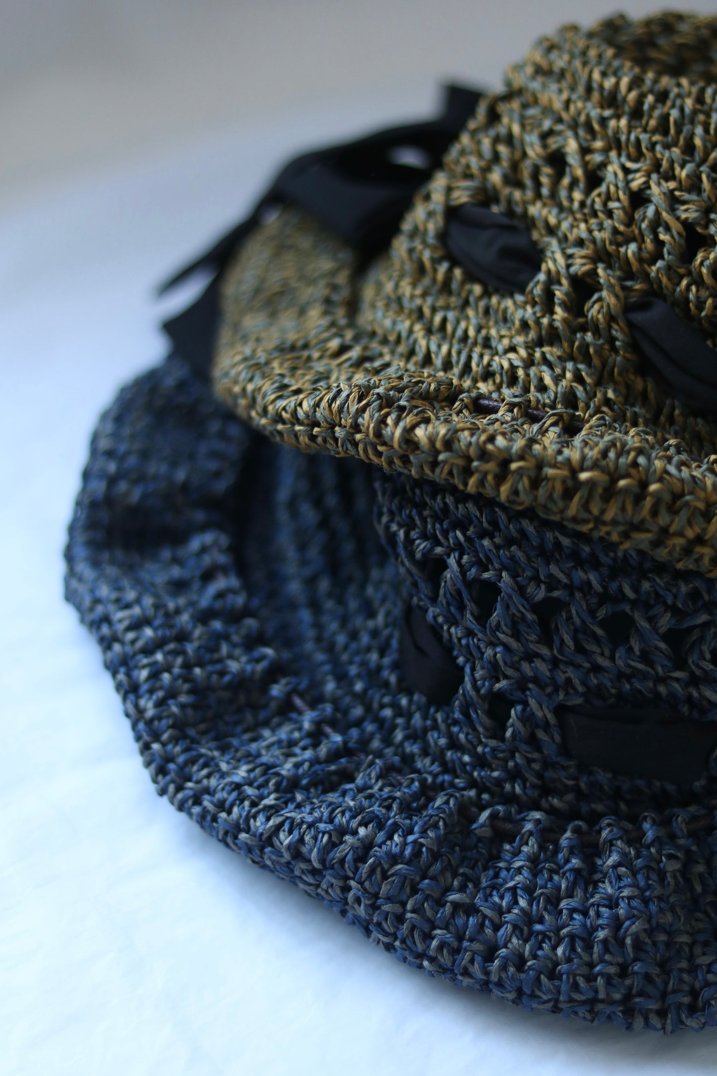 Straw Hat (Blue/Green)