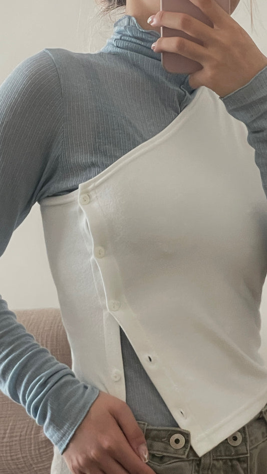 Stone Age Top (White)